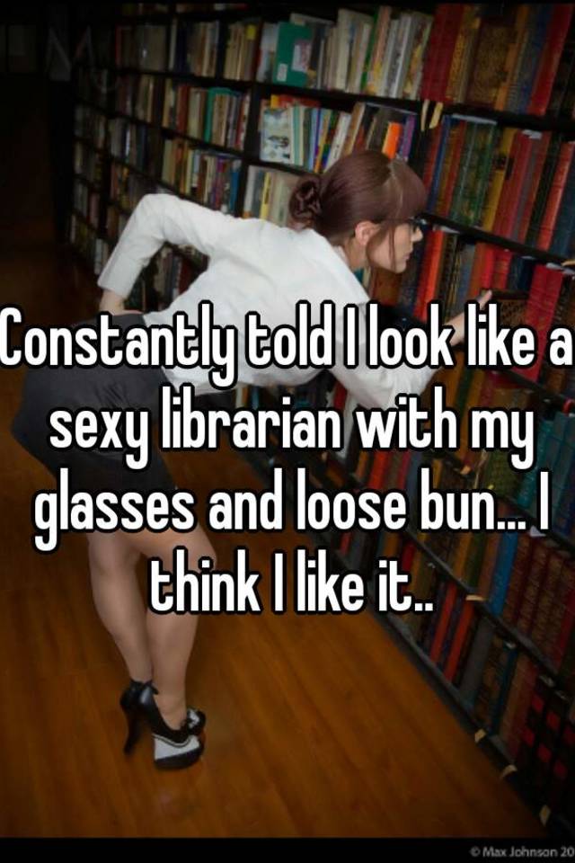 Naughty Librarian Look-Alike